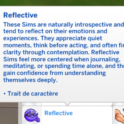 Reflective Trait logo