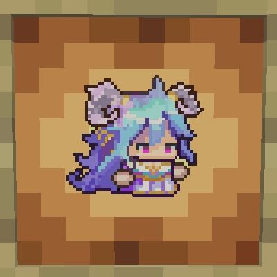 PIXEL ART TOTEM by  Zye