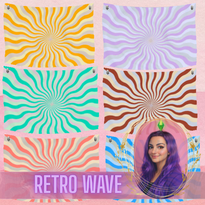 Retro Wave Tapestry logo