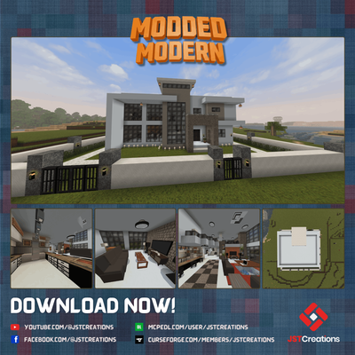 Modern House #33 (With Furnitures)