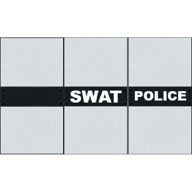 Realistic Riot Shield logo