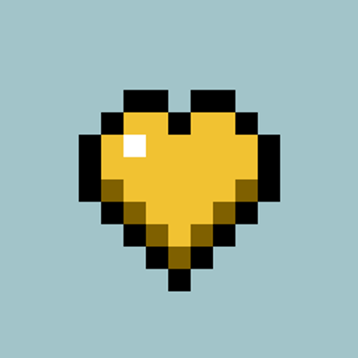 Golden Heart Overlay