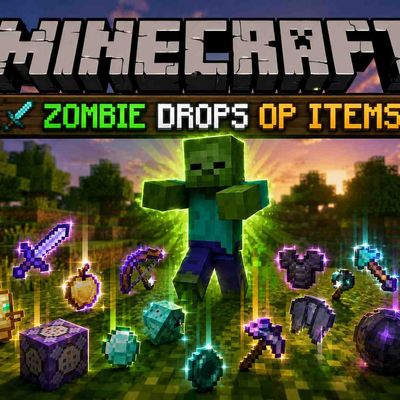 ZOMBIE DROPS OP ITEMS