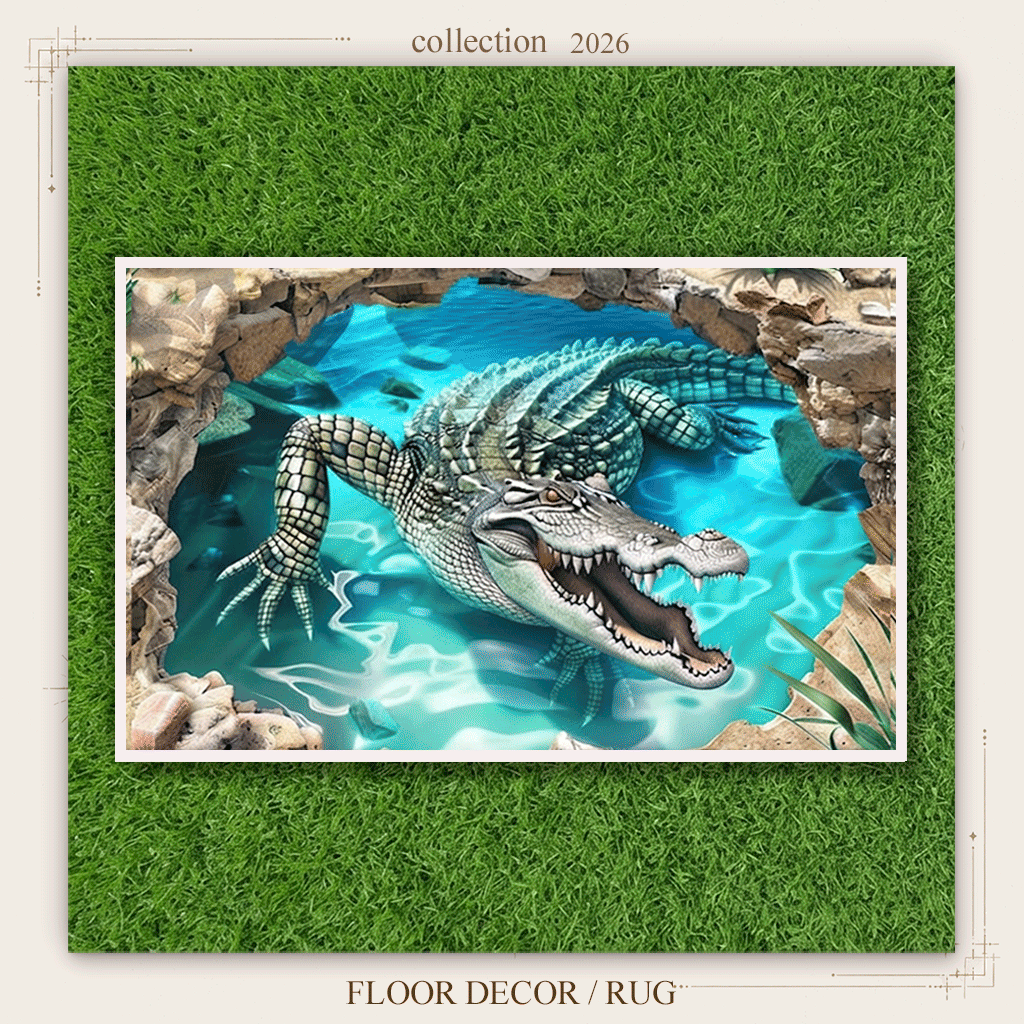 Reptiles & Predators Rug 3D Collection logo