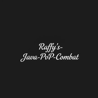 Raffy's-Java-PvP-Combat