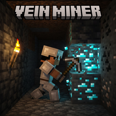 Vein Miner "Break a Whole Vine Of Ores"