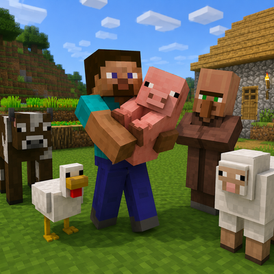 Mobs and villager