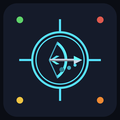🏹 VectorLock: Bow Aiming — arrows that follow the target