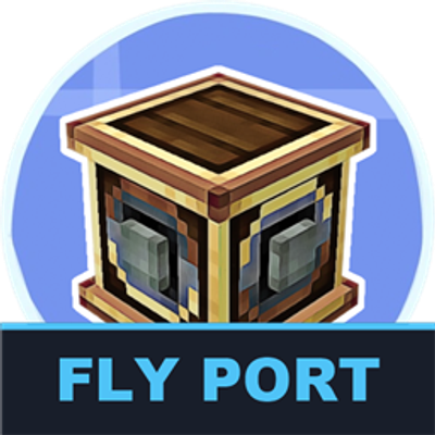 Create: Connected (Fly Port) logo