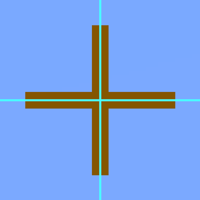 Centered Crosshair NeoForge logo