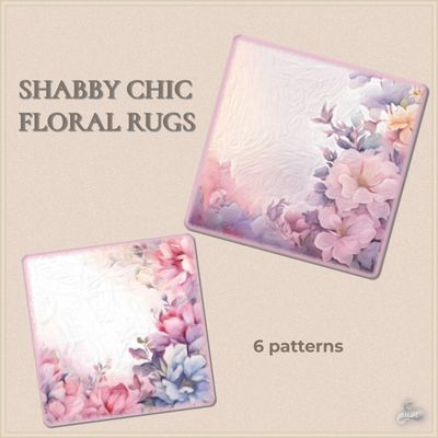 Shabby Chic Floral Rugs logo