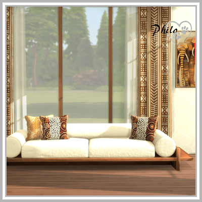 Afrohemian Straight Curtains logo