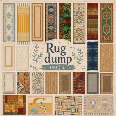 Random Rug Dump part 1 logo