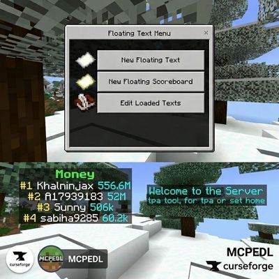 Advanced Floating Text & Scoreboard System