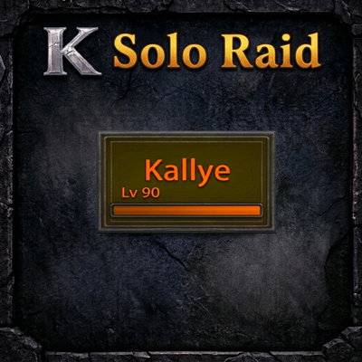 K Solo Raid Frames logo