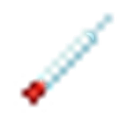 Glass dart arrows.