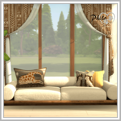 Afrohemian Tied Curtains logo