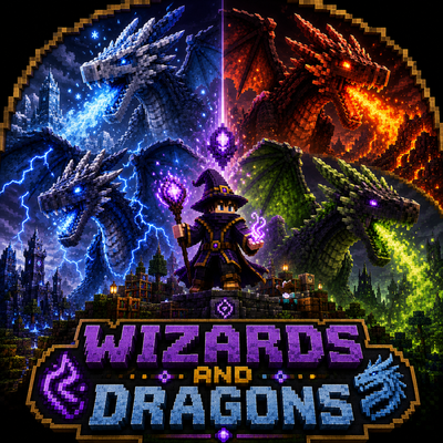 Wizars And Dragons logo