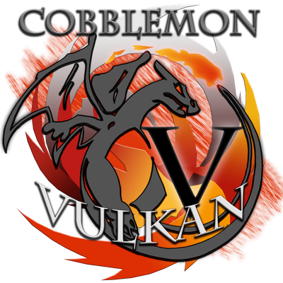Cobblemon Vulkan All The Mons logo