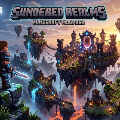 Sundered Realms logo
