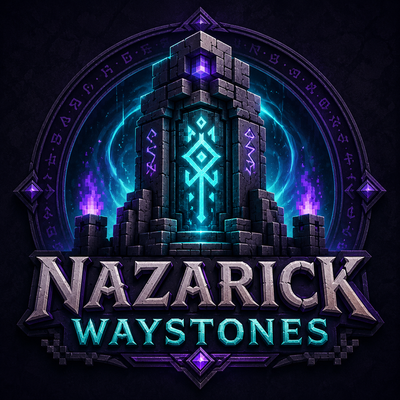 🜏 Nazarick Waystones: Arcane Teleportation & Ancient Paths