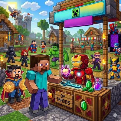 SUPERHERO TRADE OP ITEMS