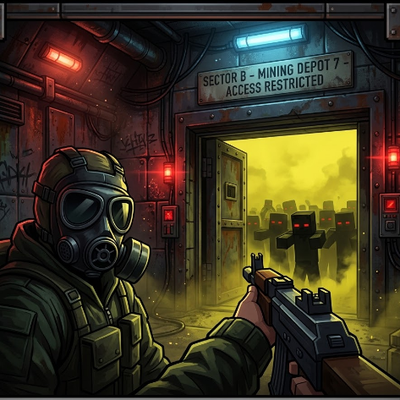 Bunker 100 Days Zombie Apocalypse [Potato PC Friendly]