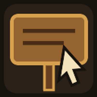Clickable Signs