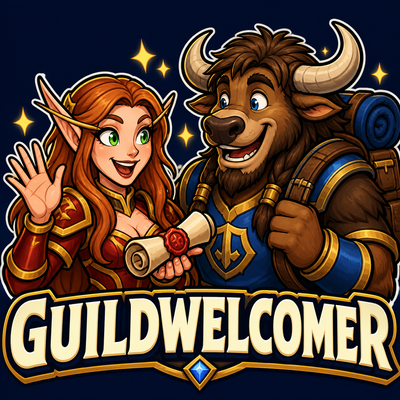 GuildWelcomer addon image logo