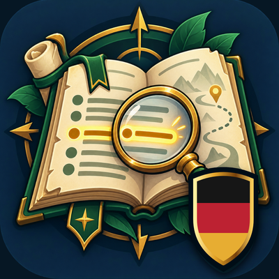 QuestWordHunter – German Dictionary addon image logo