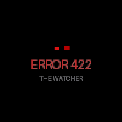 Error 422 the watcher
