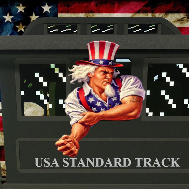 USA Standard Track for Immersive Railroading logo