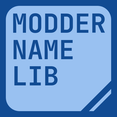 Modder Name Lib logo