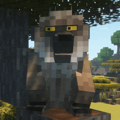 Animal Garden - Olive Baboon