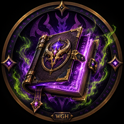 Warlock Grimoire Helper addon image logo