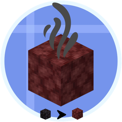 Create: Netherracked logo