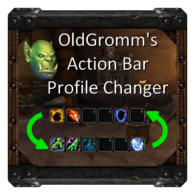 OldGromm’s Action Bar Profile Changer addon image logo