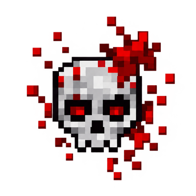 Death blood screen logo
