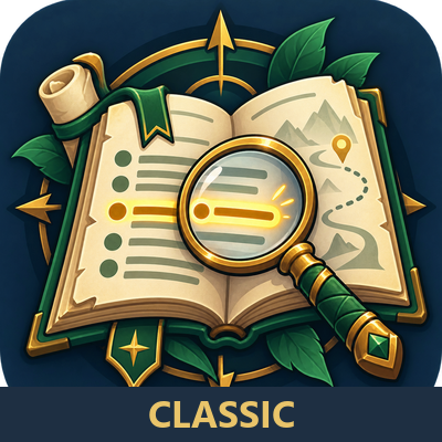 QuestWordHunter — German Voiceover: Classic addon image logo