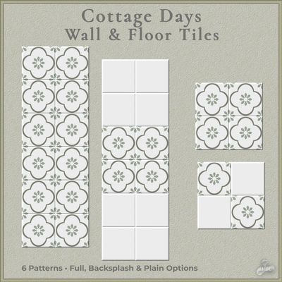 Cottage Days Wall & Floor Tiles logo