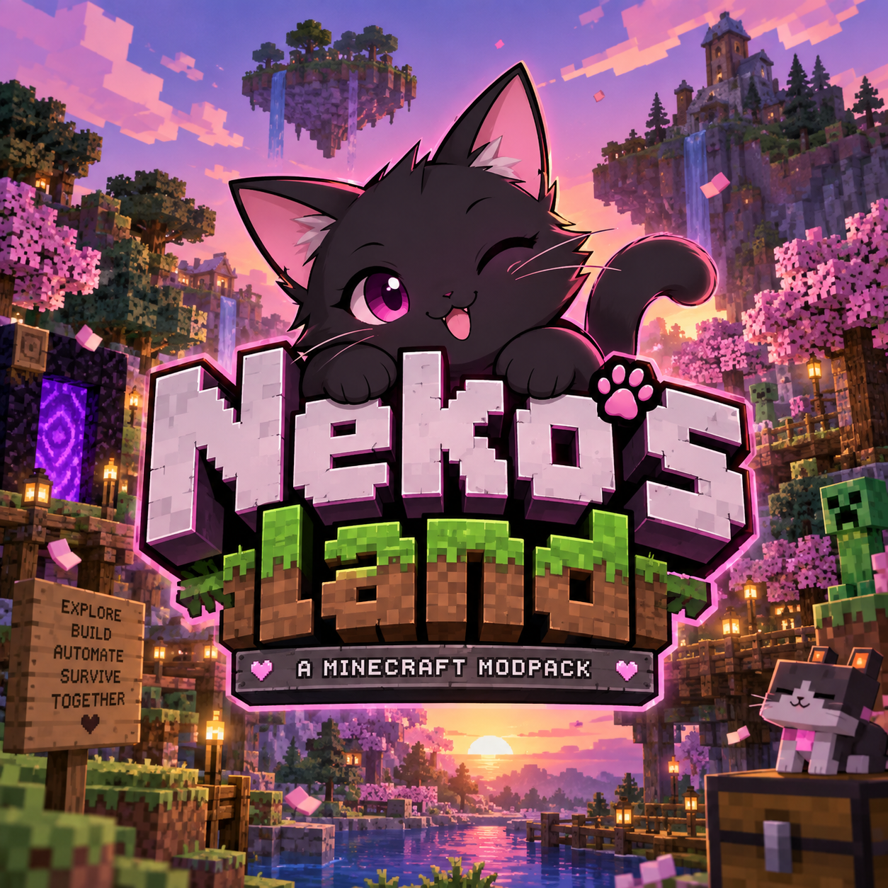 Neko's land logo