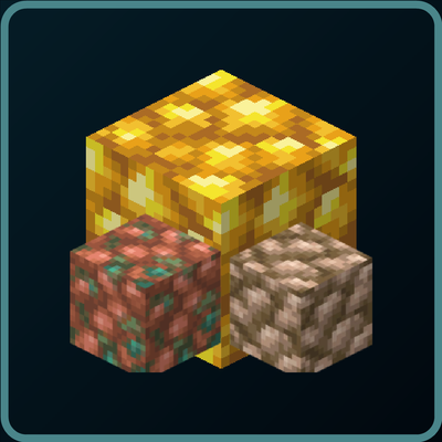 Raw Ore Block Smelting to Blocks logo