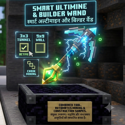Smart Ultimine & Builder Wand