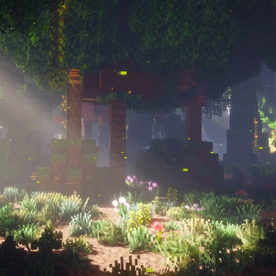 HorizonUIExtension - Minecraft Fireflies Forest