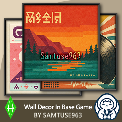 Vinyl Record Cover Frame #1 Sellable Samtuse963 logo