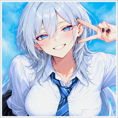 Haimiya Mio | Anime Girl Sky