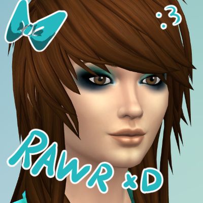 Smokey Scene/Emo Eyeshadow [Female and Male] logo