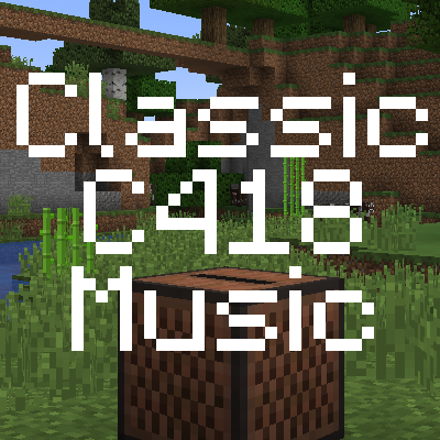 Classic C418 Music logo