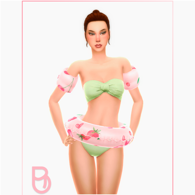 Pool Float - Woman logo