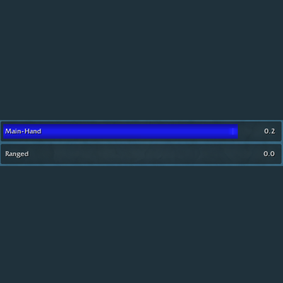 Minimalistic Weapon swing timer Forever addon image logo